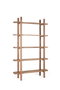 GINER Y COLOMER Estantería de madera de acacia hecha a mano 110cm